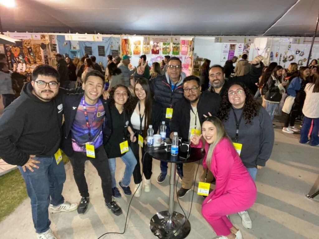 Expo Quillota 2025 en el Estadio Lucio Fariña, donde Canal Local fue ubicado lejos del público.