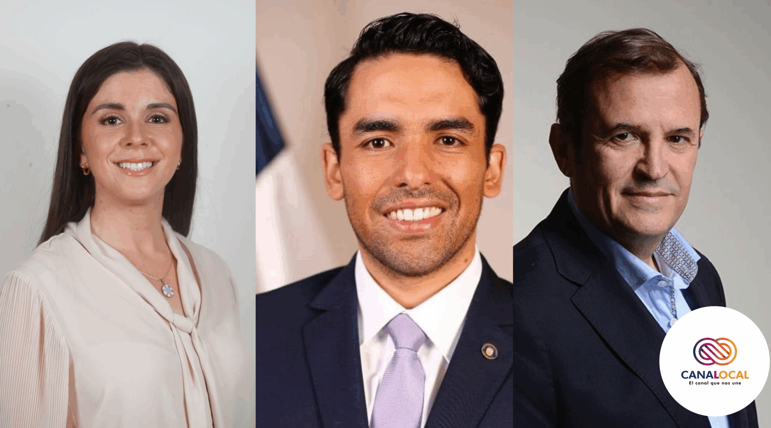 Cristian Mella, Luis Pardo y Chiara Biachesi, los candidatos a diputado más mencionados en la encuesta realizada en Quillota.