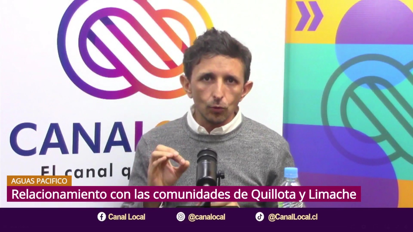 Aguas Pacífico asegura no estar vinculada al hallazgo de agua turquesa en playa de Puchuncaví.