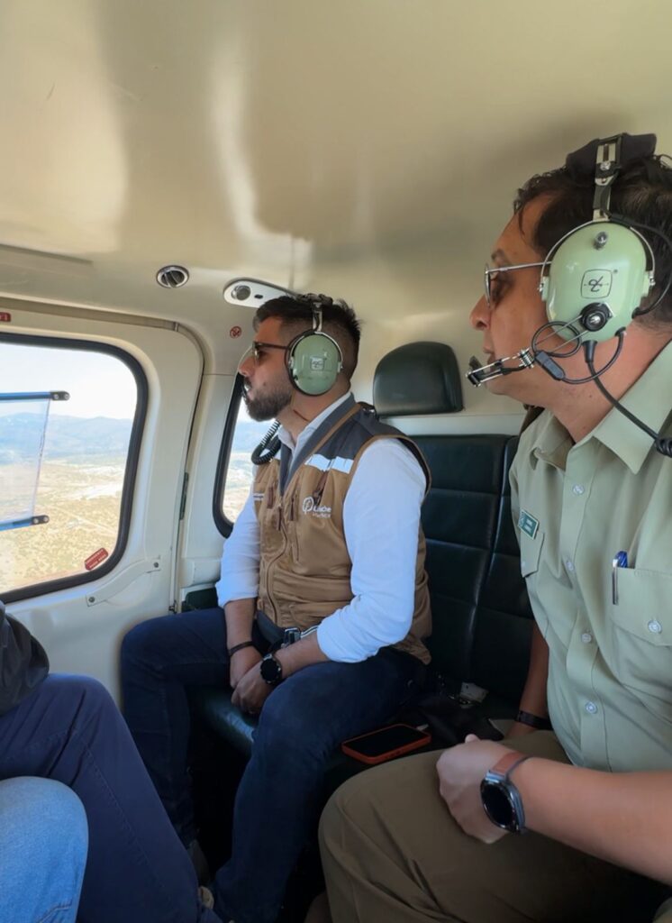El alcalde de Limache y Carabineros realizaron un sobrevuelo por sectores rurales para identificar puntos críticos y reforzar el Plan Rural de Seguridad ante el crecimiento de nuevas parcelaciones.