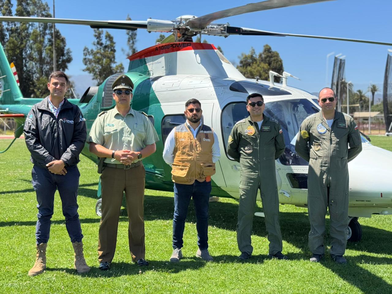 El alcalde de Limache y Carabineros realizaron un sobrevuelo por sectores rurales para identificar puntos críticos y reforzar el Plan Rural de Seguridad ante el crecimiento de nuevas parcelaciones.