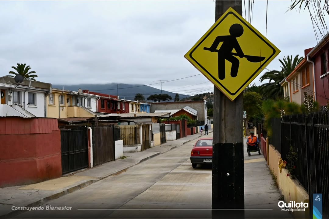 La Municipalidad de Quillota finalizó el mejoramiento vial en la población Diego Portales, con calles repavimentadas gracias a financiamiento PMU de la Subdere.