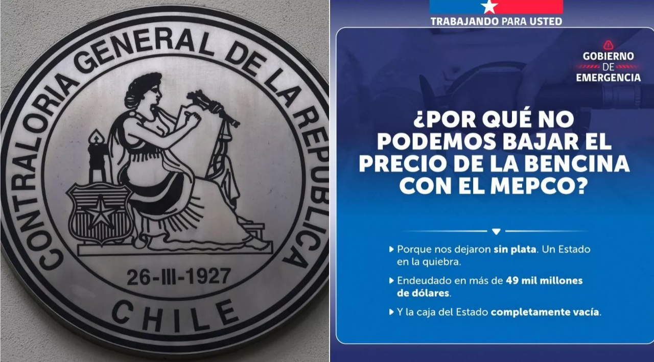 Contraloría pide explicaciones al Gobierno por polémico mensaje que habló de un “Estado en quiebra”, generando críticas y debate económico.