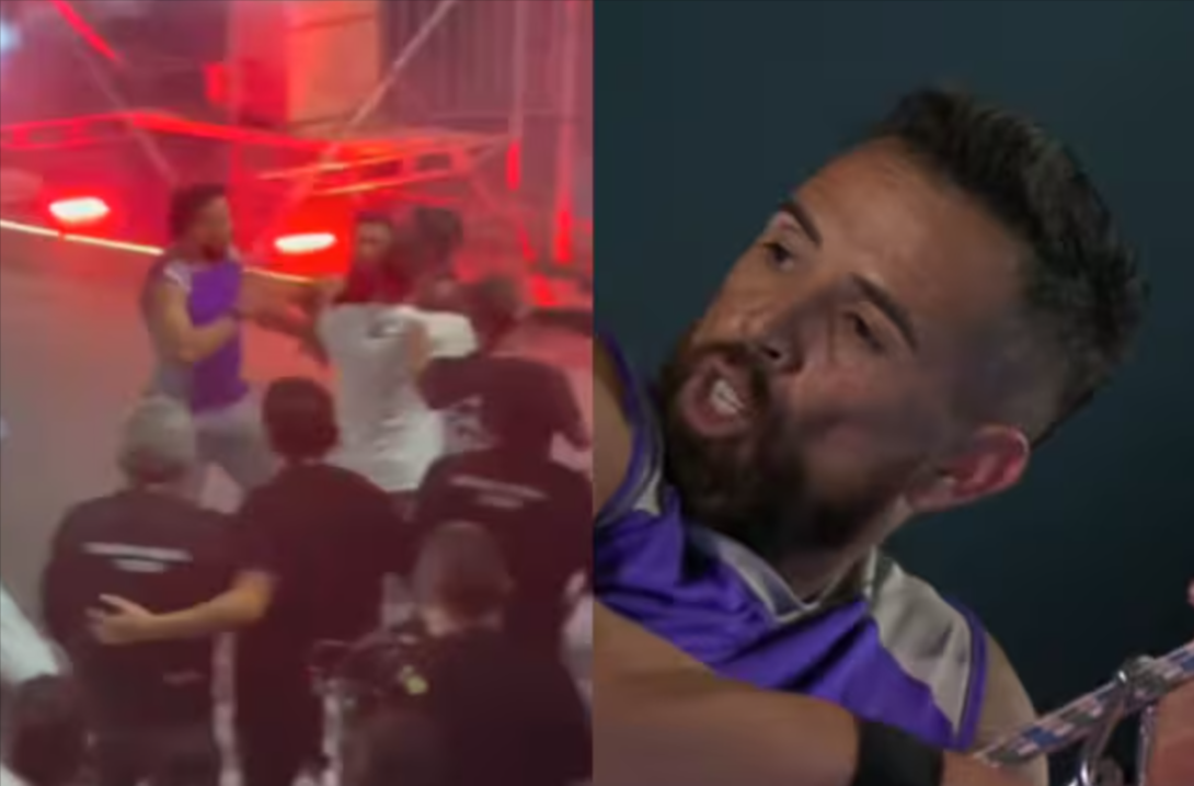 Daúd Gazale protagonizó un tenso momento en la final de Mundos Opuestos tras perder con Juan Pedro Verdier y agredir a miembros de la producción del reality de Canal 13.