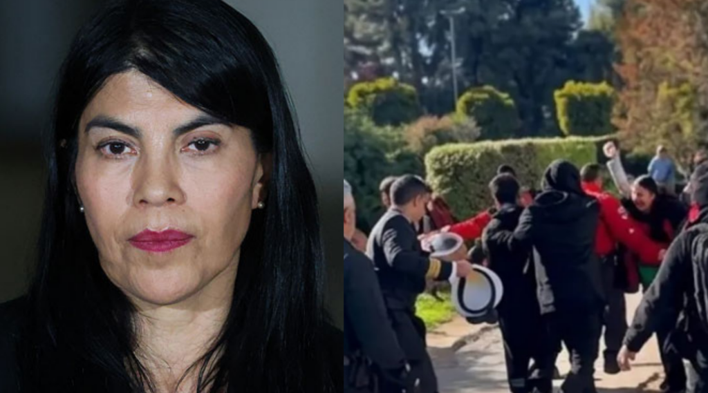 Tres estudiantes fueron detenidos por el ataque a la ministra Ximena Lincolao en Valdivia. El Gobierno anunció que pedirá las sanciones más duras.
