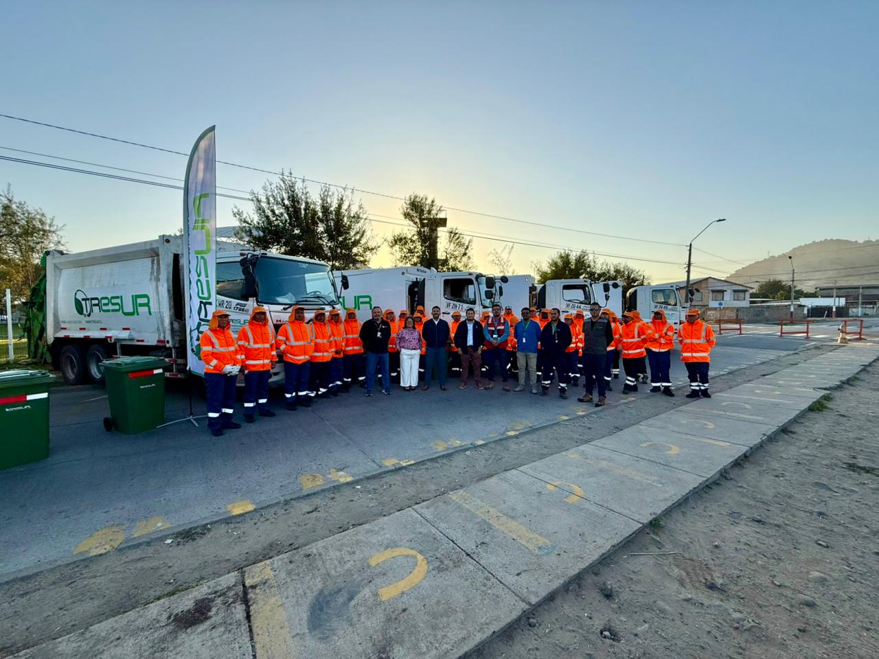 La Calera inicia una nueva etapa en la recolección de basura con la empresa TRESUR, que comenzó a operar con una flota de camiones 2025-2026 y nuevos horarios de retiro.