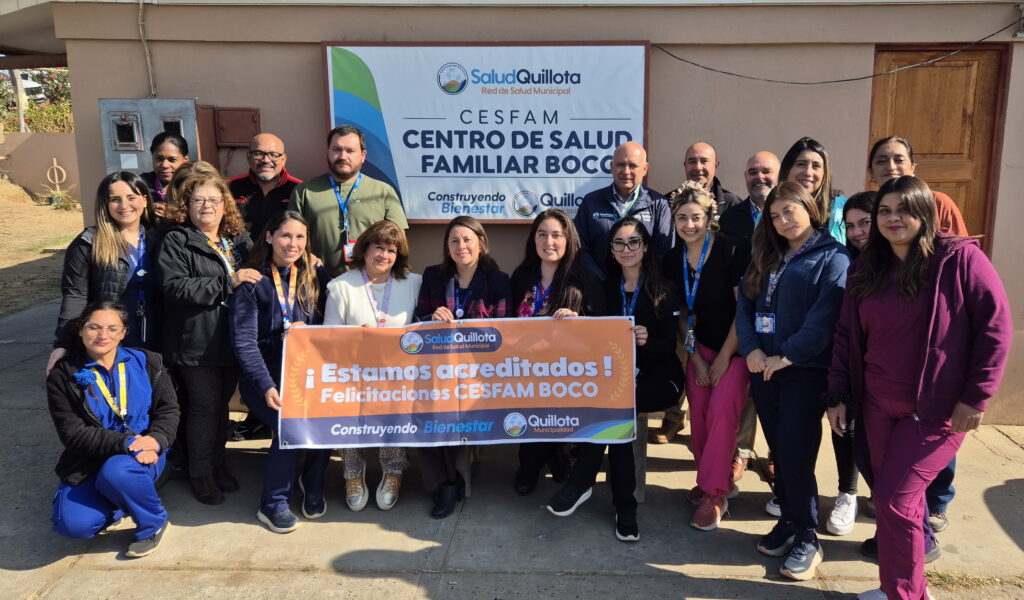 El Cesfam Boco obtuvo la acreditación de la Superintendencia de Salud y se convirtió en el tercer centro de salud municipal certificado en Quillota.