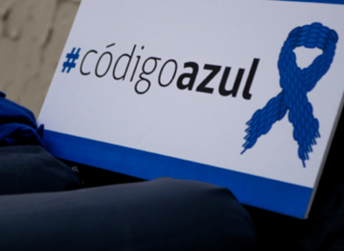 El Gobierno activó el Código Azul en Los Andes y San Felipe debido al sistema frontal. La medida refuerza la atención a personas en situación de calle con alimentación, abrigo y traslado a albergues.
