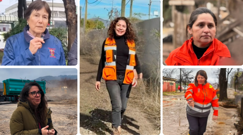Cinco alcaldesas de la Región de Valparaíso lideraron la respuesta al sistema frontal con prevención, trabajo en terreno y gestiones por los cortes de electricidad.