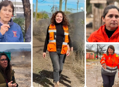Cinco alcaldesas de la Región de Valparaíso lideraron la respuesta al sistema frontal con prevención, trabajo en terreno y gestiones por los cortes de electricidad.