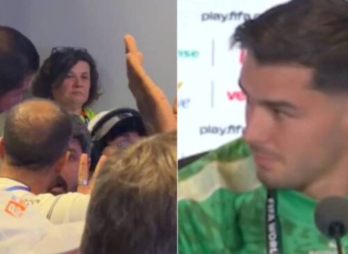 Dos periodistas protagonizaron una fuerte discusión durante una conferencia del Mundial 2026. La reacción de Brahim Díaz se volvió viral en redes sociales.