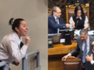 La alcaldesa de Valparaíso, Camila Nieto, interrumpió la sesión del Senado con duros gritos tras la aprobación de la megarreforma, cuestionando el mecanismo de compensación para las municipalidades.