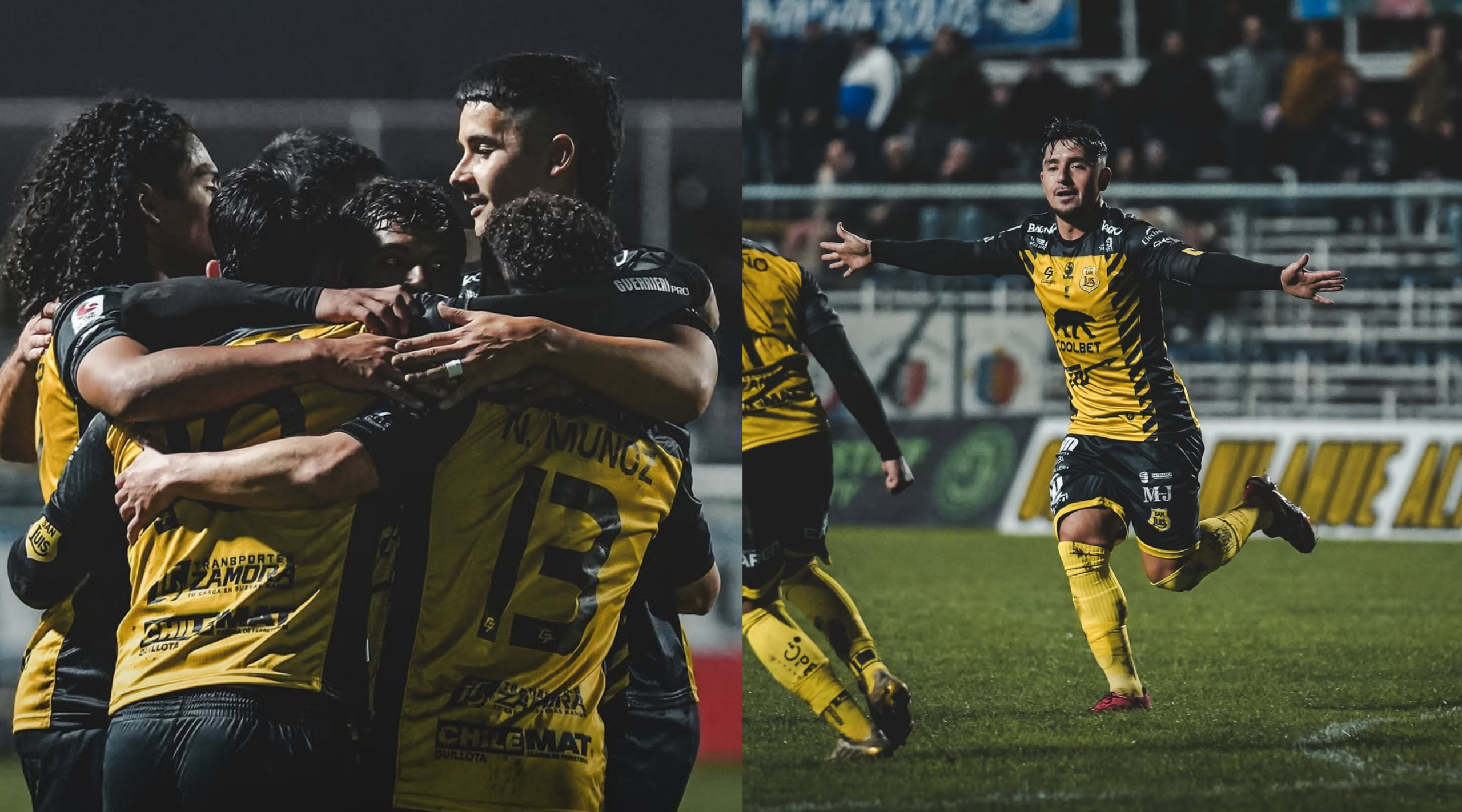 San Luis de Quillota derrotó 2-0 a Deportes Santa Cruz, llegó a 32 puntos y escaló al tercer lugar de la Liga de Ascenso.