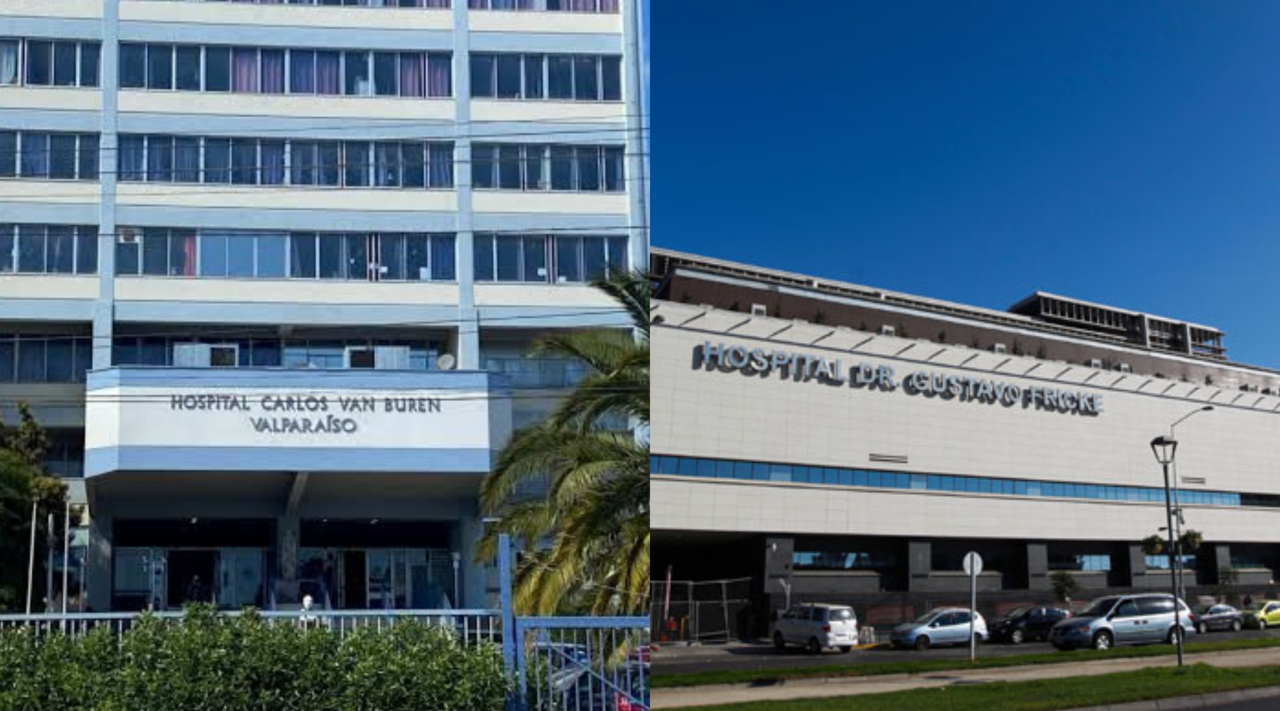 Los hospitales Van Buren y Gustavo Fricke quedaron entre los peor evaluados de Chile, con menos de 63% de cumplimiento de indicadores.