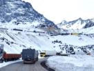 Paso Los Libertadores cerrará este martes por nevadas en la alta montaña. Las barreras de Chile y Argentina bajarán desde las 17:00 horas.