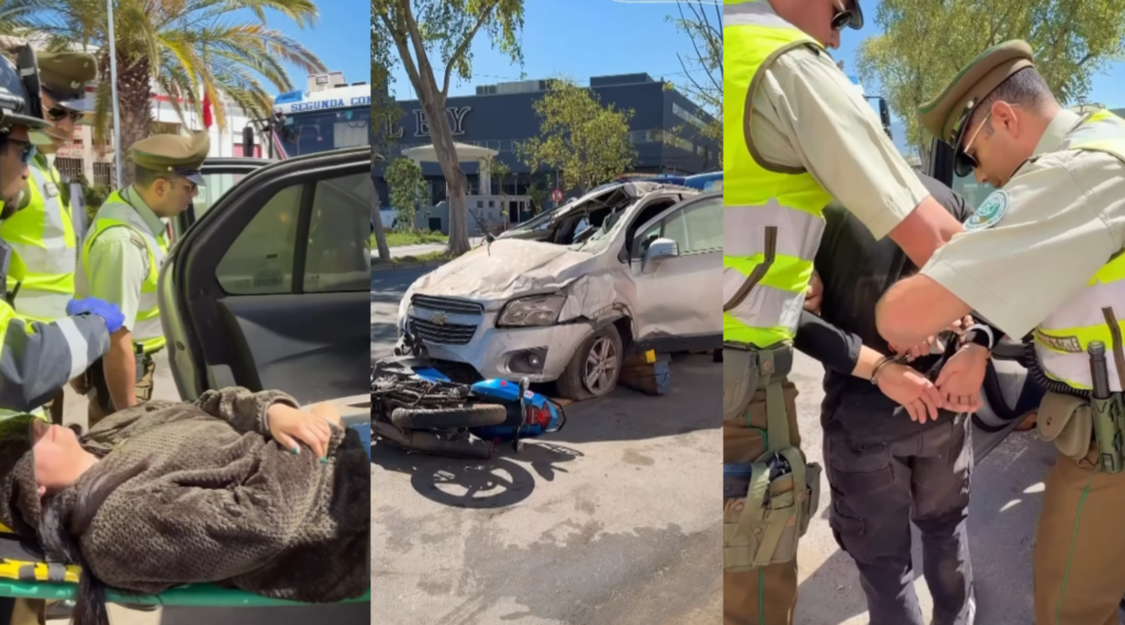 La Calera recreó un fatal accidente de tránsito para concientizar sobre los riesgos de conducir bajo los efectos del alcohol durante Fiestas Patrias.