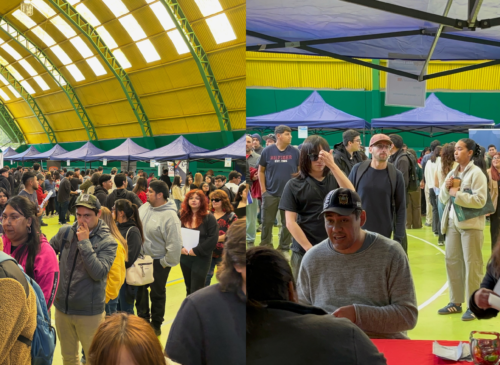 La Feria Laboral Regional “Más Empleo” reunió a más de 10 empresas en La Cruz y ofreció más de 900 cupos laborales en distintos rubros.