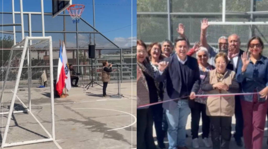 La Población Cristo Redentor de Los Andes estrenó una renovada multicancha tras una inversión de más de $153 millones en infraestructura deportiva y recreativa.
