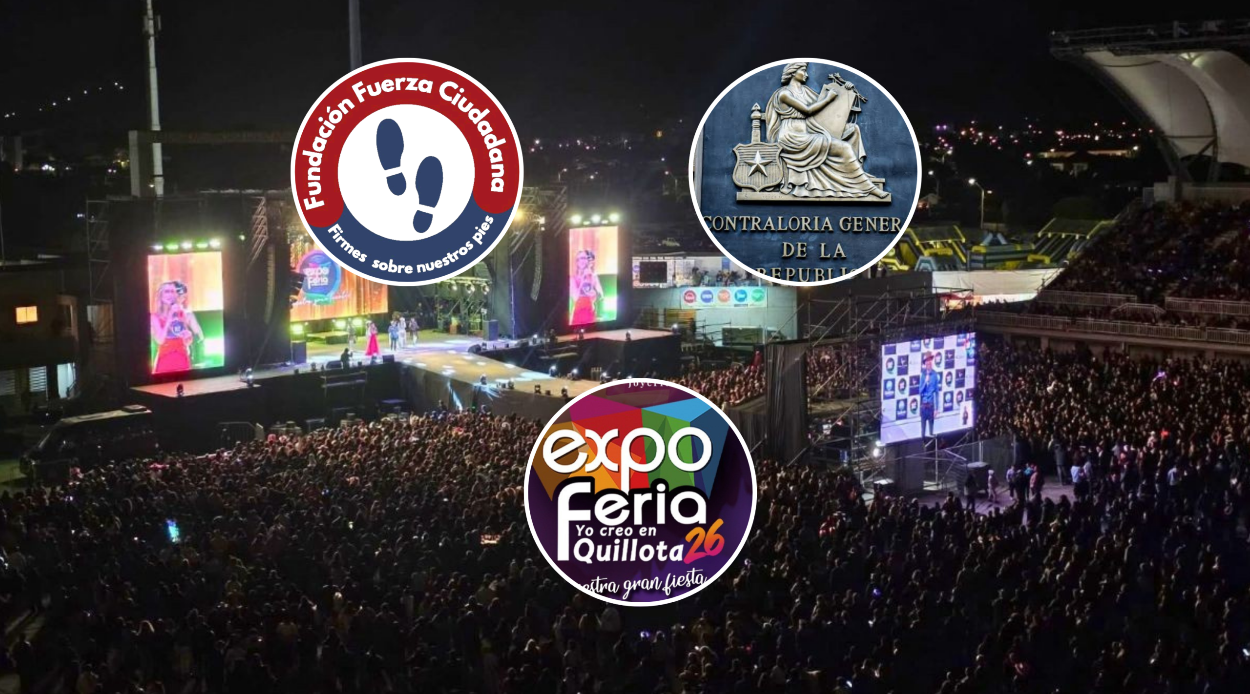 Fundación Fuerza Ciudadana denunció ante Contraloría el contrato de $400 millones para la Expo Quillota 2026 y pidió aclarar los derechos de transmisión de Mega.