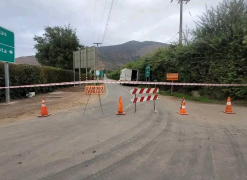 La Municipalidad de La Cruz anunció el cierre preventivo de la Ruta F-366 desde las 14:00 horas del martes 20 de octubre, con acceso exclusivo para residentes.