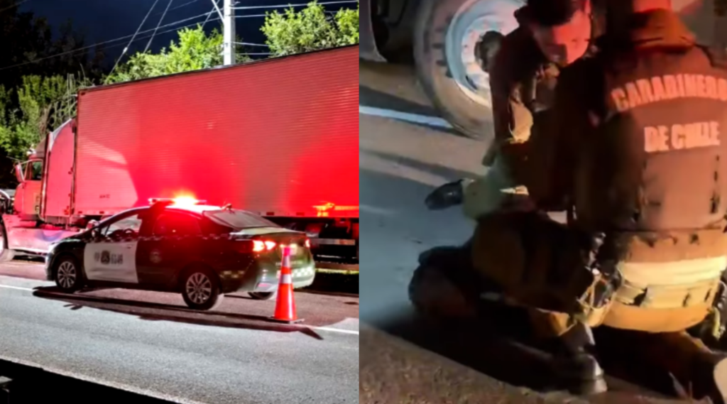 Carabineros recuperó un cargamento de carne avaluado en $200 millones tras un robo en Los Andes. Dos hombres fueron detenidos en Colina.
