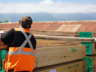 La Municipalidad de La Ligua entregó 10 mil tablas de madera para reconstruir los invernaderos de 90 floricultores de Longotoma afectados por los temporales.