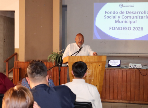 Quintero destinará $80 millones a 47 organizaciones comunitarias mediante el FONDESO 2026, para financiar proyectos sociales, culturales y deportivos.