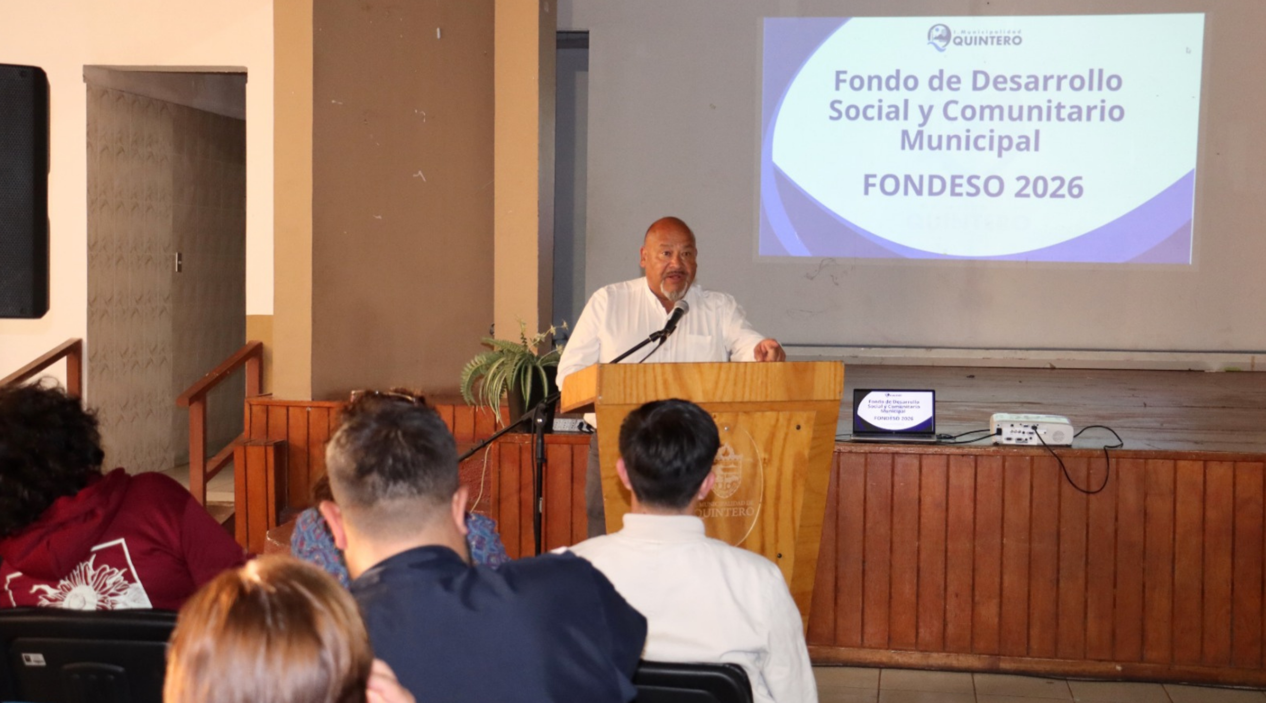 Quintero destinará $80 millones a 47 organizaciones comunitarias mediante el FONDESO 2026, para financiar proyectos sociales, culturales y deportivos.