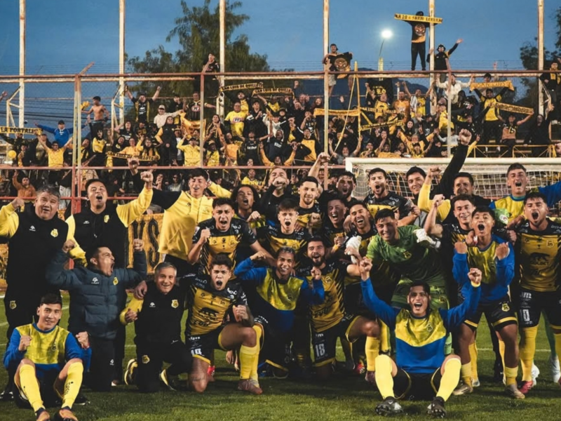 San Luis derrotó 1-0 a Unión San Felipe con un gol a los 89 minutos y llegó a 44 puntos, quedando a uno del líder Cobreloa. FOTO: INSTAGRAM SAN LUIS DE QUILLOTA