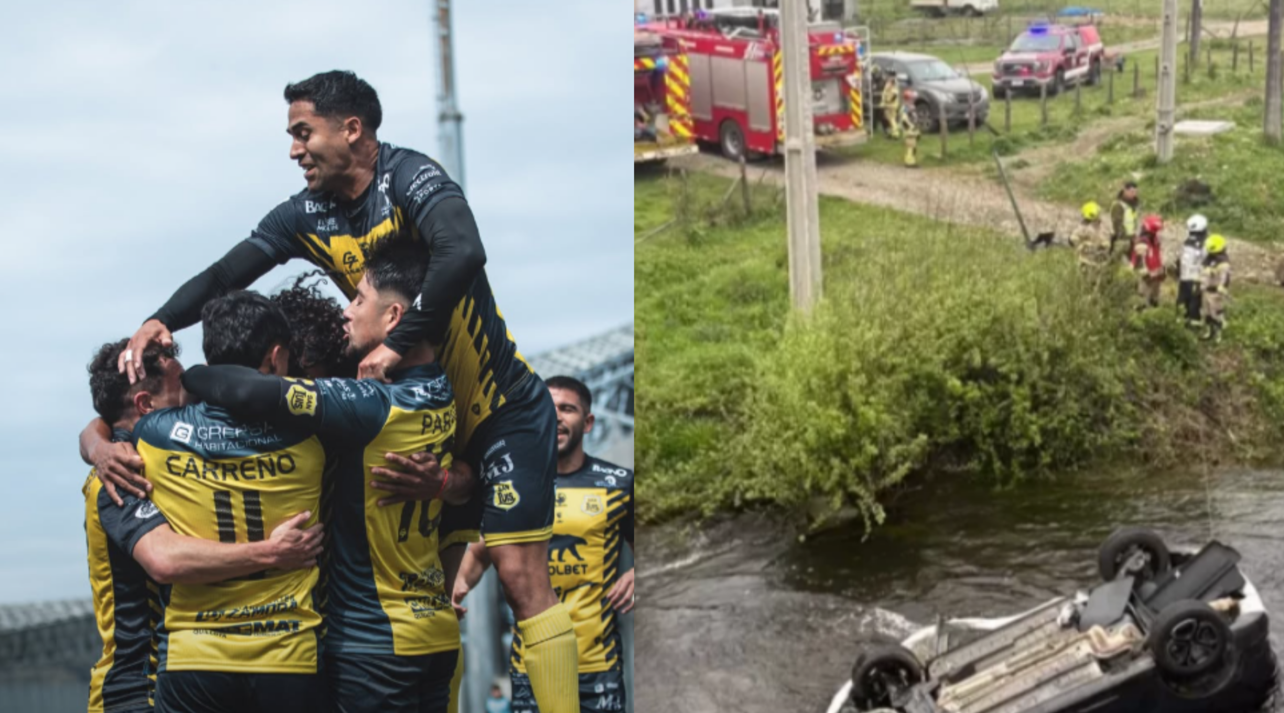 San Luis de Quillota venció a Puerto Montt y quedó líder de la Primera B, en una jornada marcada por la muerte de dos hinchas que viajaban a alentar al equipo.