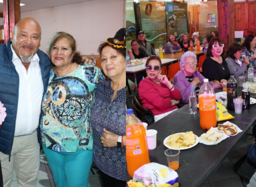 Unas 300 personas mayores participaron en El Gran Malón de Quintero, una jornada con música, baile y reencuentros en el Salón Francisco Coloane.
